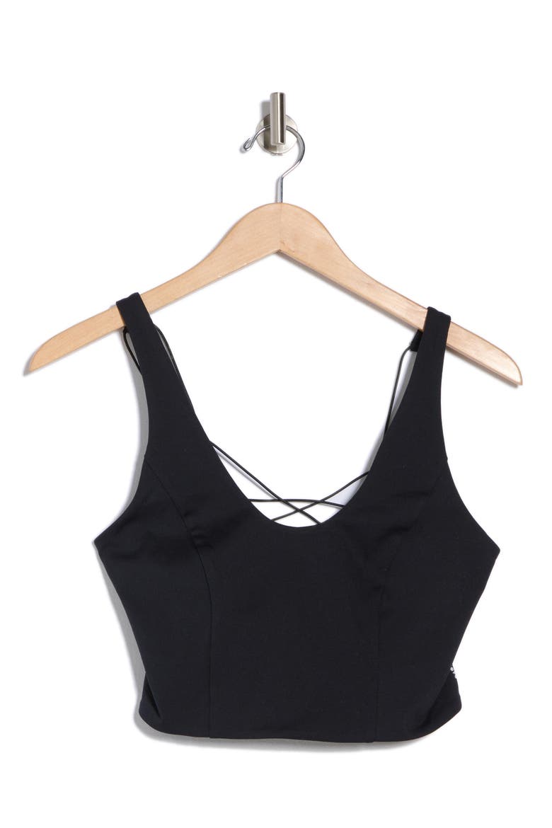 She's Got Rhythm Cropped Camisole, Alternate, color, BLACK
