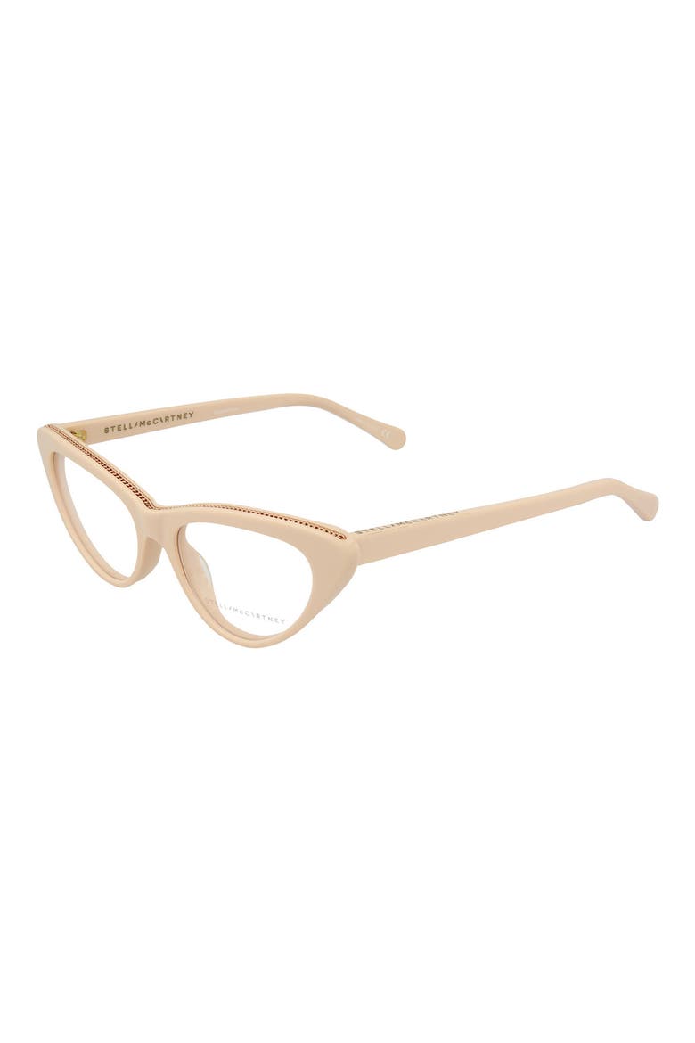 50mm Cat Eye Optical Frames, Alternate, color, PINK PINK TRANSPARENT/ TRN