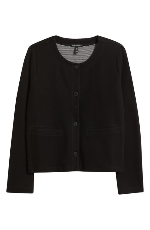 Organic Cotton Short Jacket (Regular & Petite)