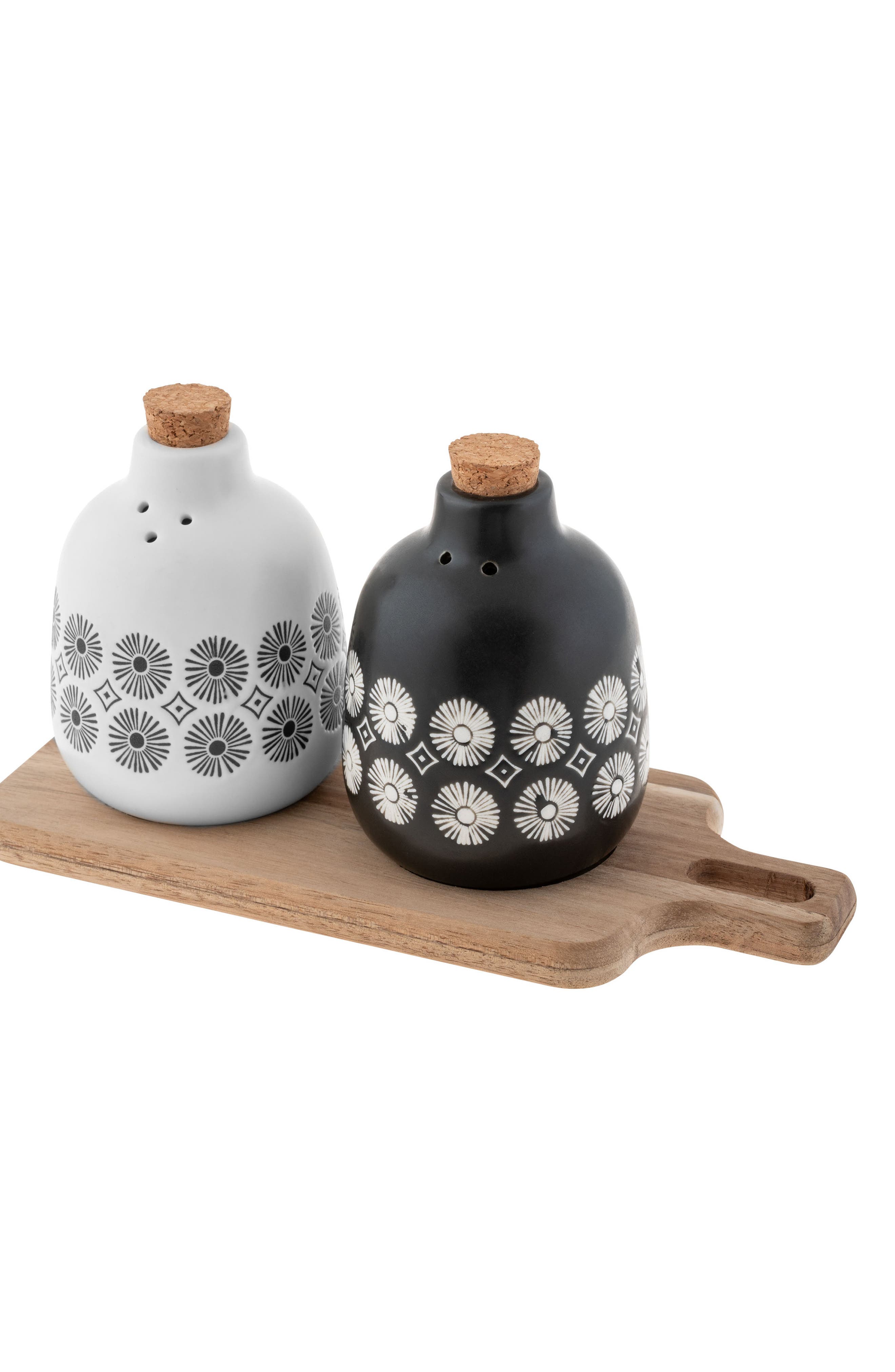 KARMA GIFTS Milo Salt & Pepper Wood Tray Set | Nordstromrack