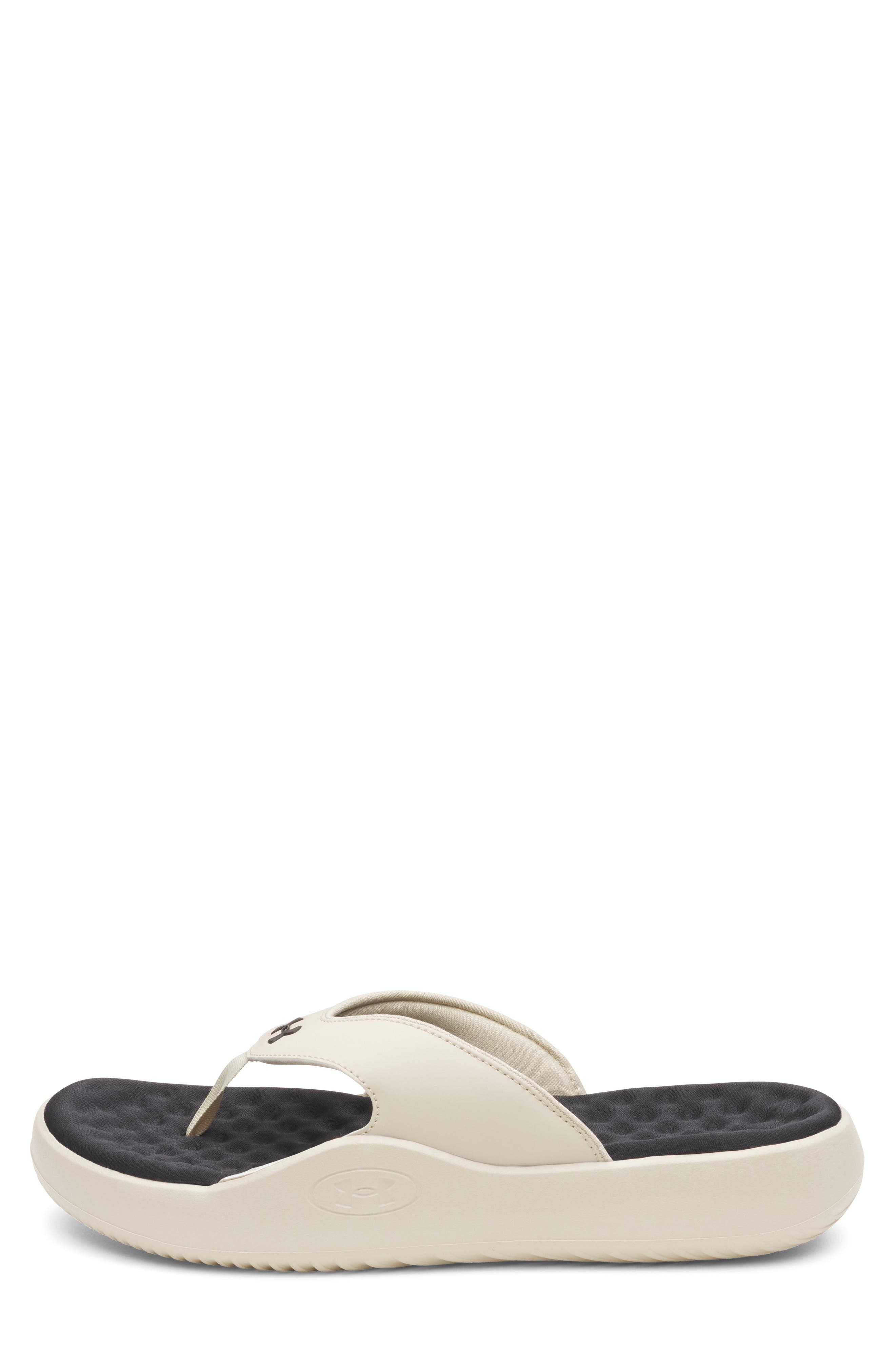 UA Ignite Pro 8 Water Resistant Flip Flop, Alternate, color, SANDSTORM / SANDSTORM / BLACK