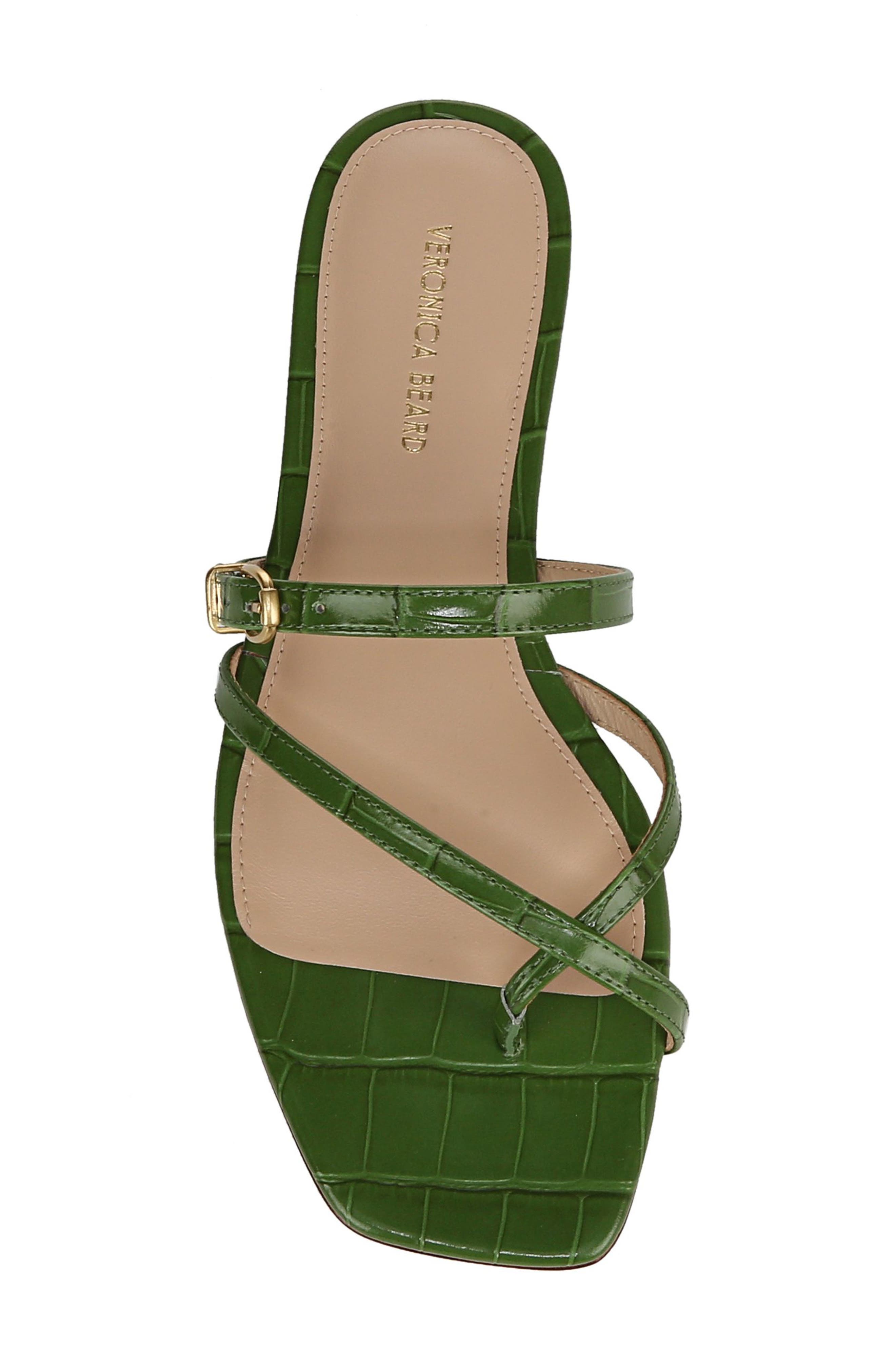 Veronica Beard Marthe Strappy Sandal, Alternate, color, Lemongrass