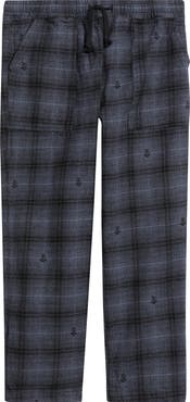 Service Works Thistle Plaid Organic Cotton Drawstring Chef Pants