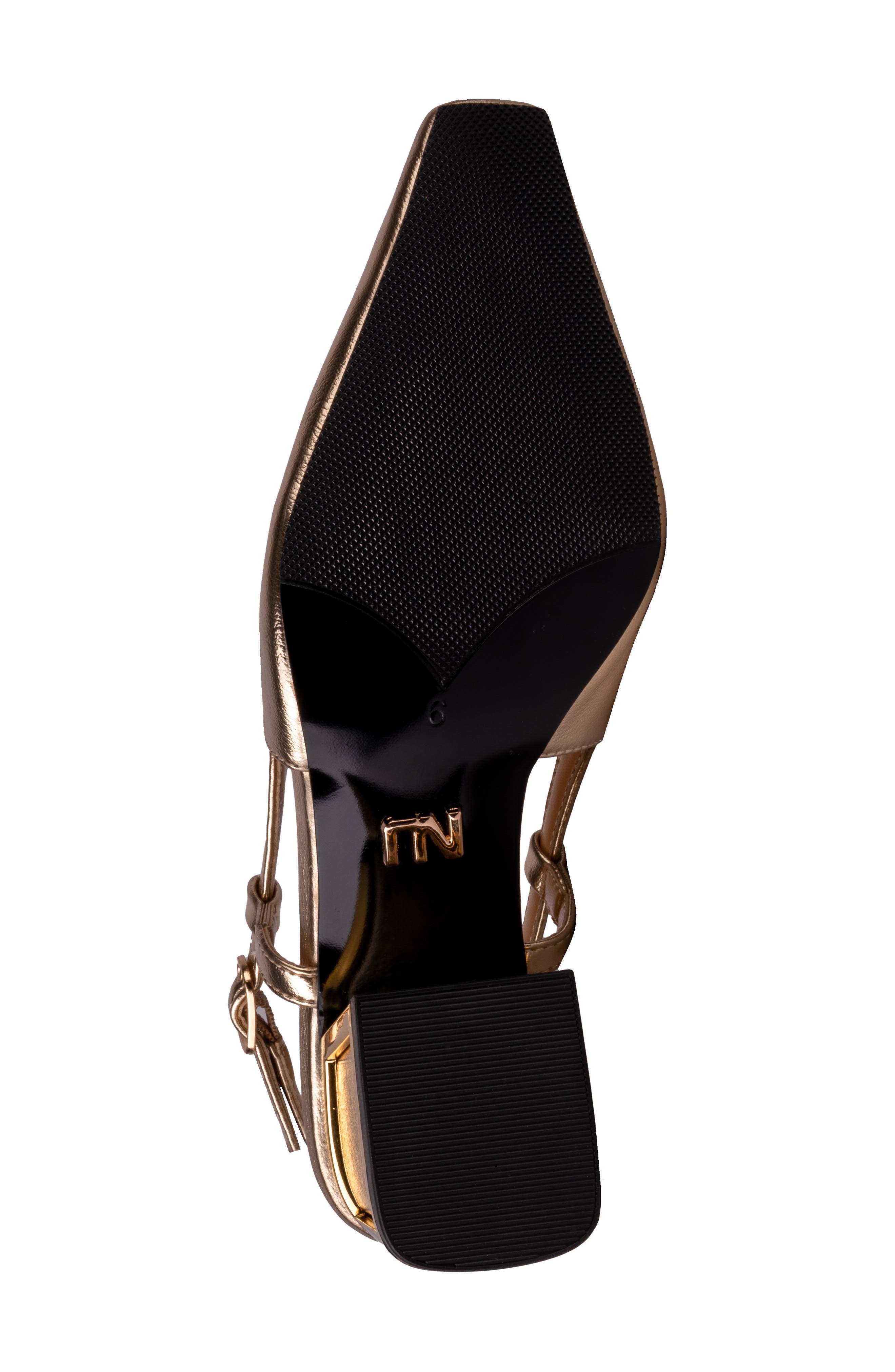 Blake Slingback Pump, Alternate, color, GOLD