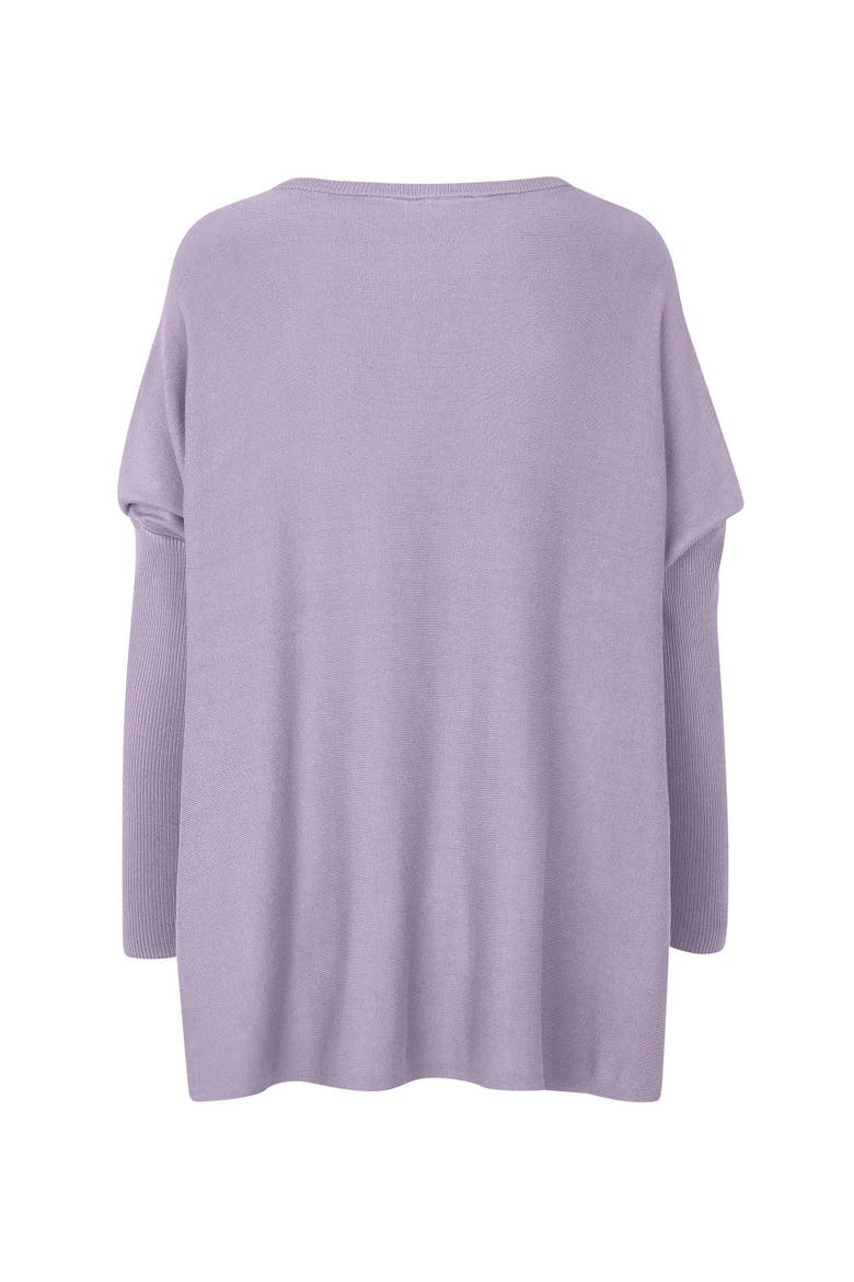 Mafanasi Round Neck Oversized Top, Alternate, color, WISTERIA