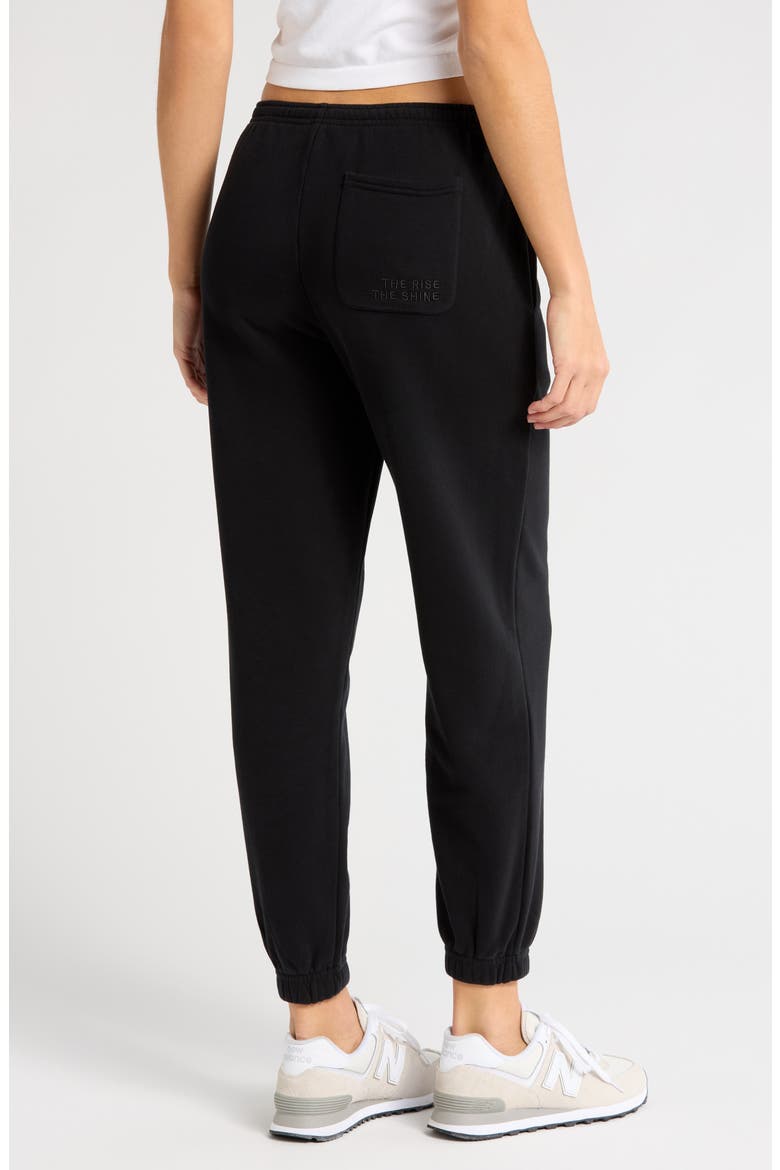 Sedona Logo Joggers, Alternate, color, BLACK