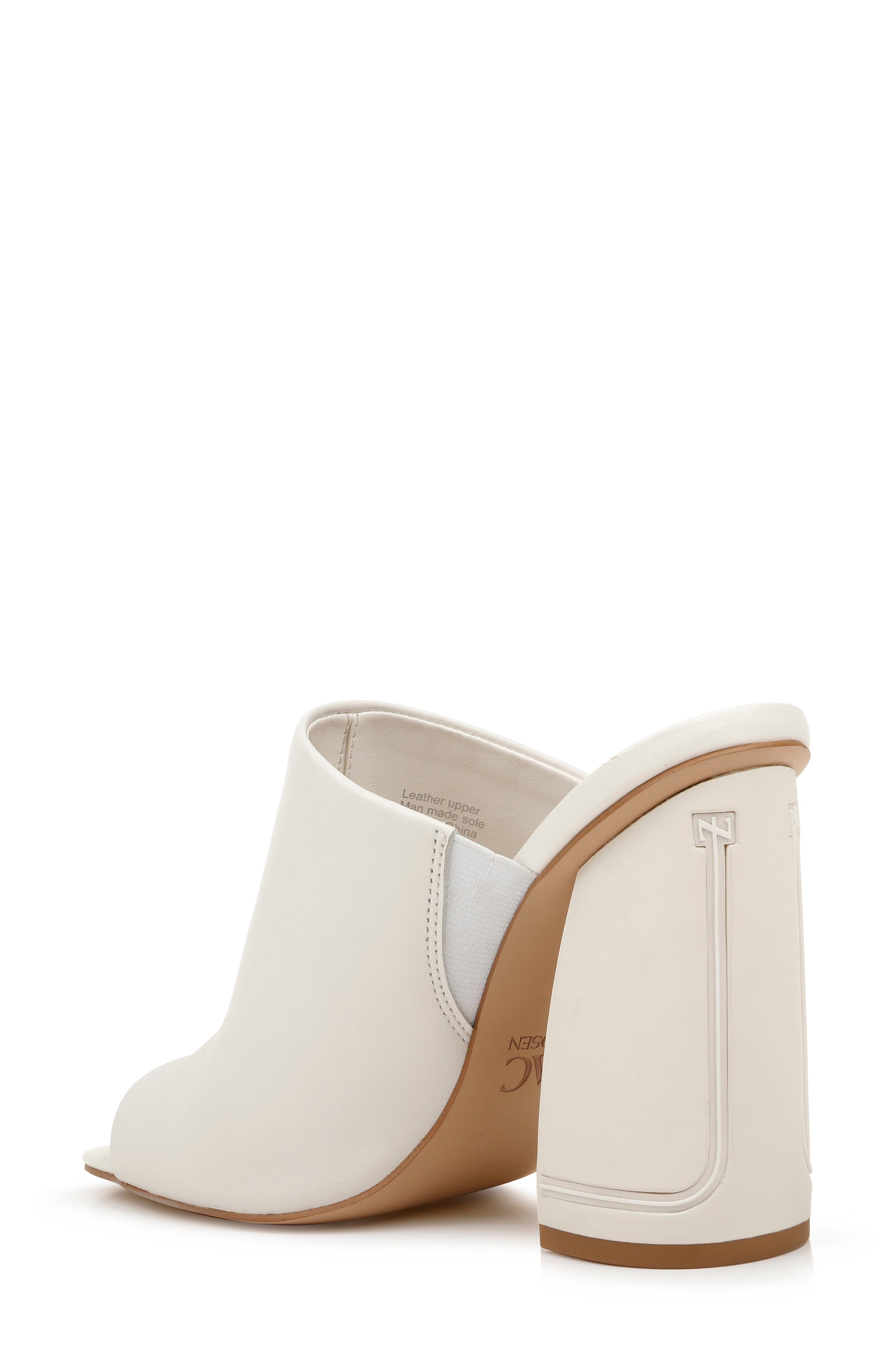 Vivica Block Heel Sandal, Alternate, color, CREAM NAPPA LEATHER