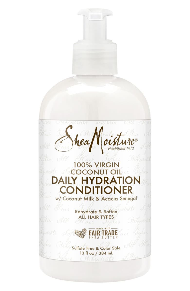 SHEA MOISTURE 100% Virgin Coconut Oil Daily Hydration Conditioner, Main, color,