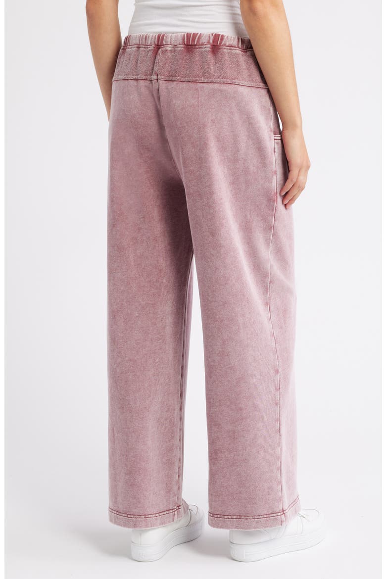 Drop Waist Lounge Pants, Alternate, color, DUSTY ROSE