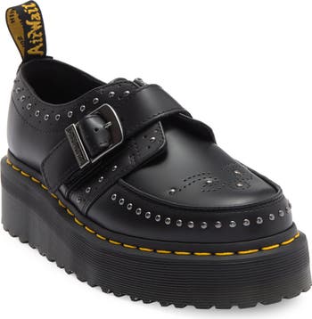 Ramsey Quad Stud Monk Strap Creeper