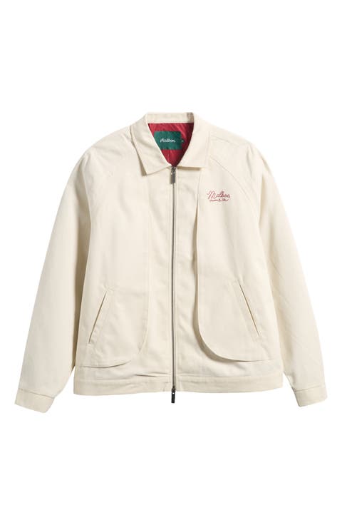 Field Cotton Two Way Zip Golf Jacket