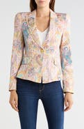L'AGENCE Kaisley Paisley Blazer