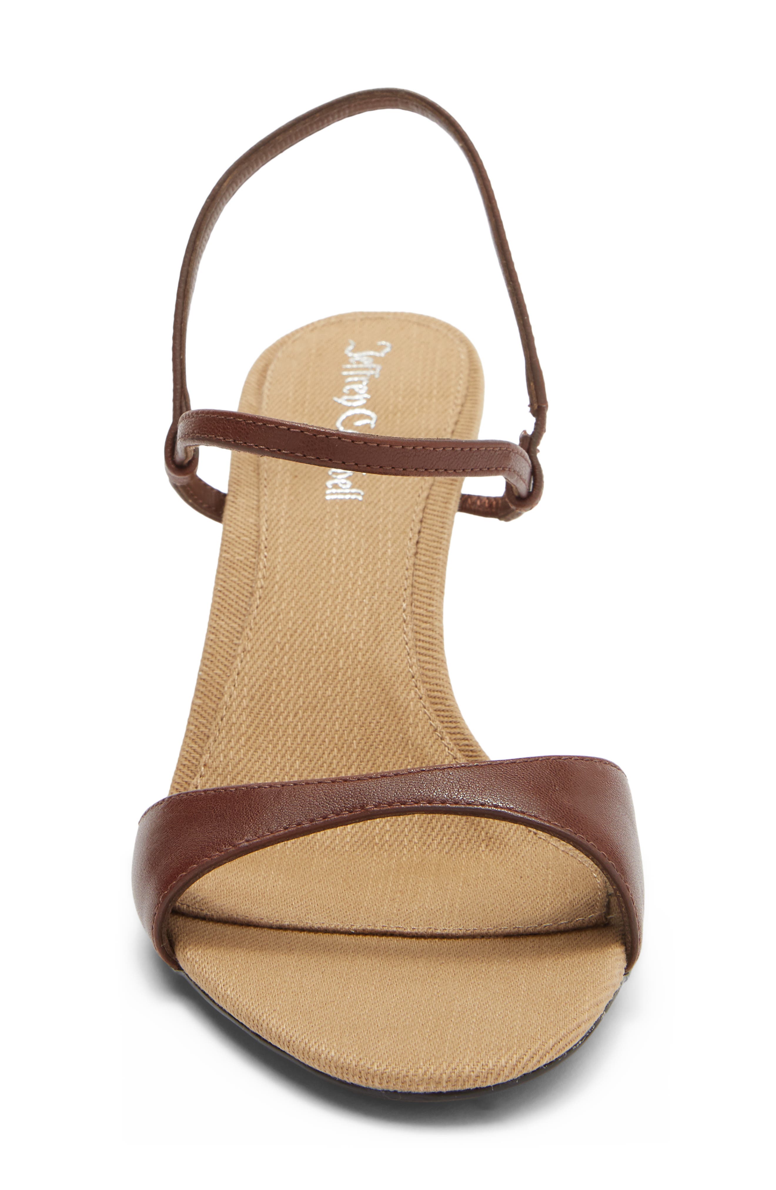 Jeffrey Campbell Calla Sandal, Alternate, color, Brown Tan Combo