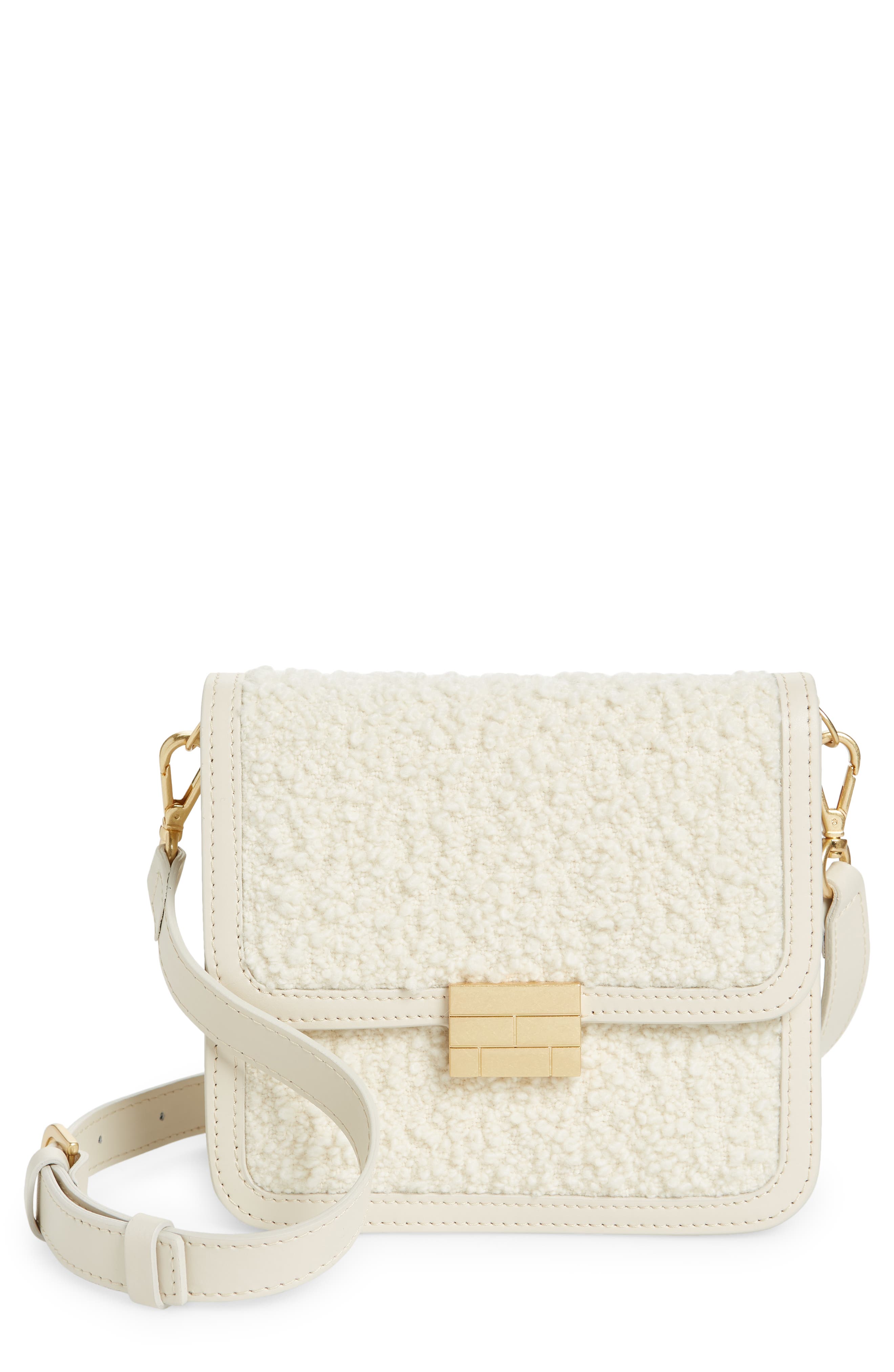 FRAME Le Signature Mini Bouclé Crossbody Bag, Main, color, 