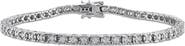 Julianna B. 1 CTW Lab-Grown Diamond Tennis Bracelet