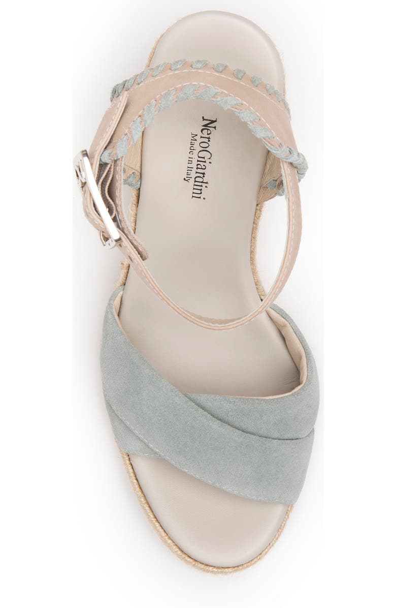 NeroGiardini Espadrille Wedge Sandal, Alternate, color,