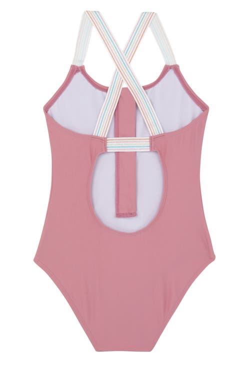Gottex Kids Rainbow Star Zip Front One Piece