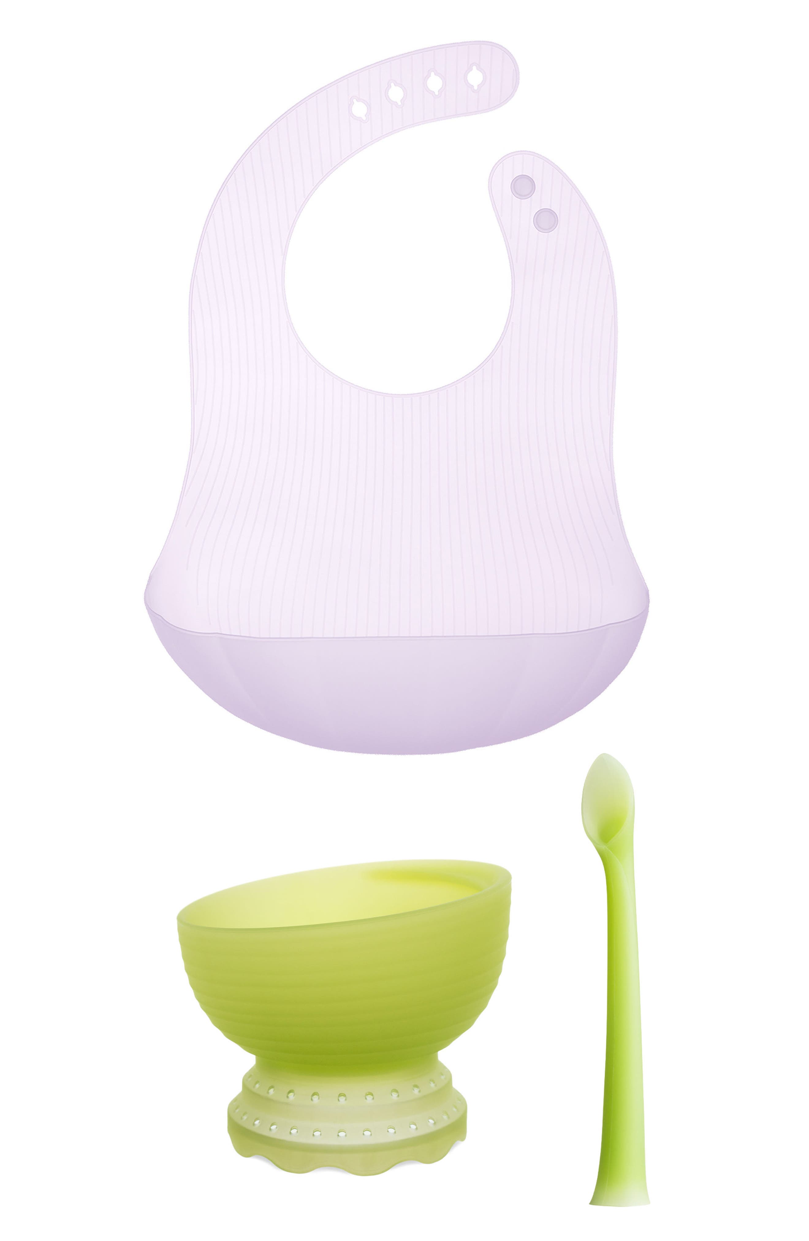 Olababy First Bites Feeding Set in Lilac 