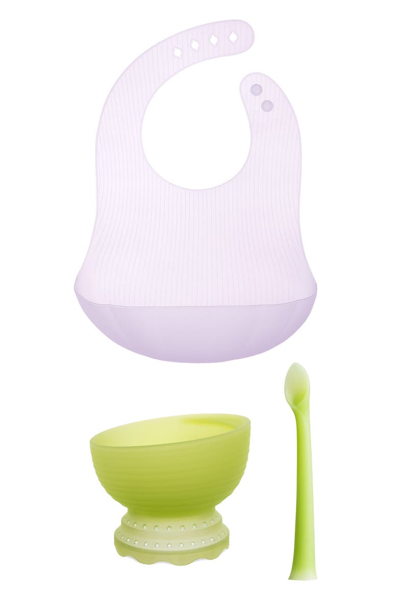First Bites Feeding Set, Main, color, LILAC