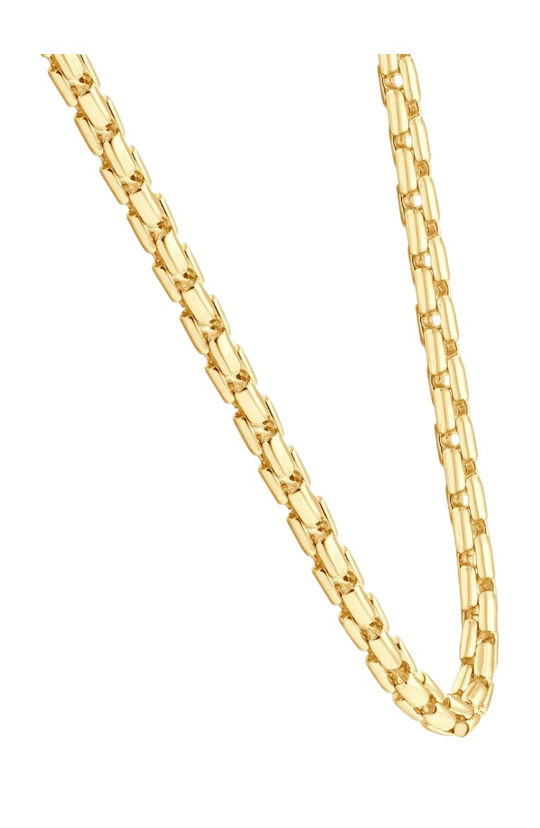 Bliss Diamond 14k Gold Women's 24" Chain Necklace 43 Grams 7mm Thick, Alternate, color, 14K Yellow Gold