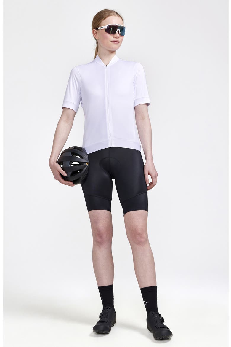 Core Essence Jersey Bike Top, Alternate, color, WHITE