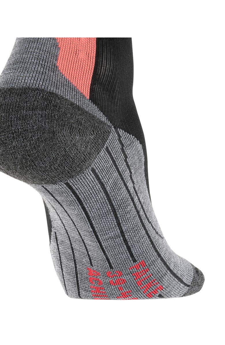 Falke Achilles Tendon Relief Athletic Socks, Alternate, color, Black