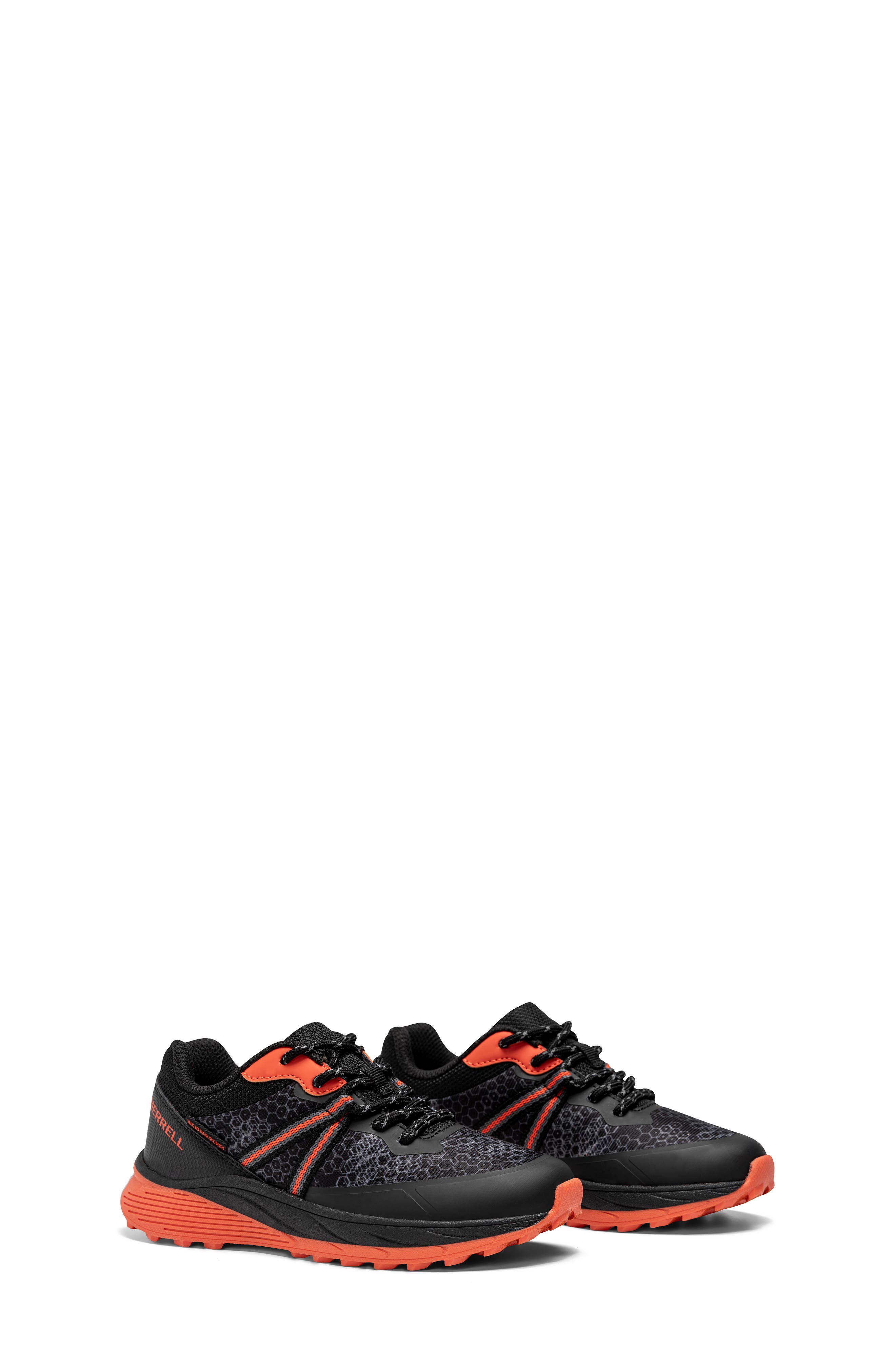 Merrell Kids' Supernova Sneaker, Alternate, color, Black/ Orange