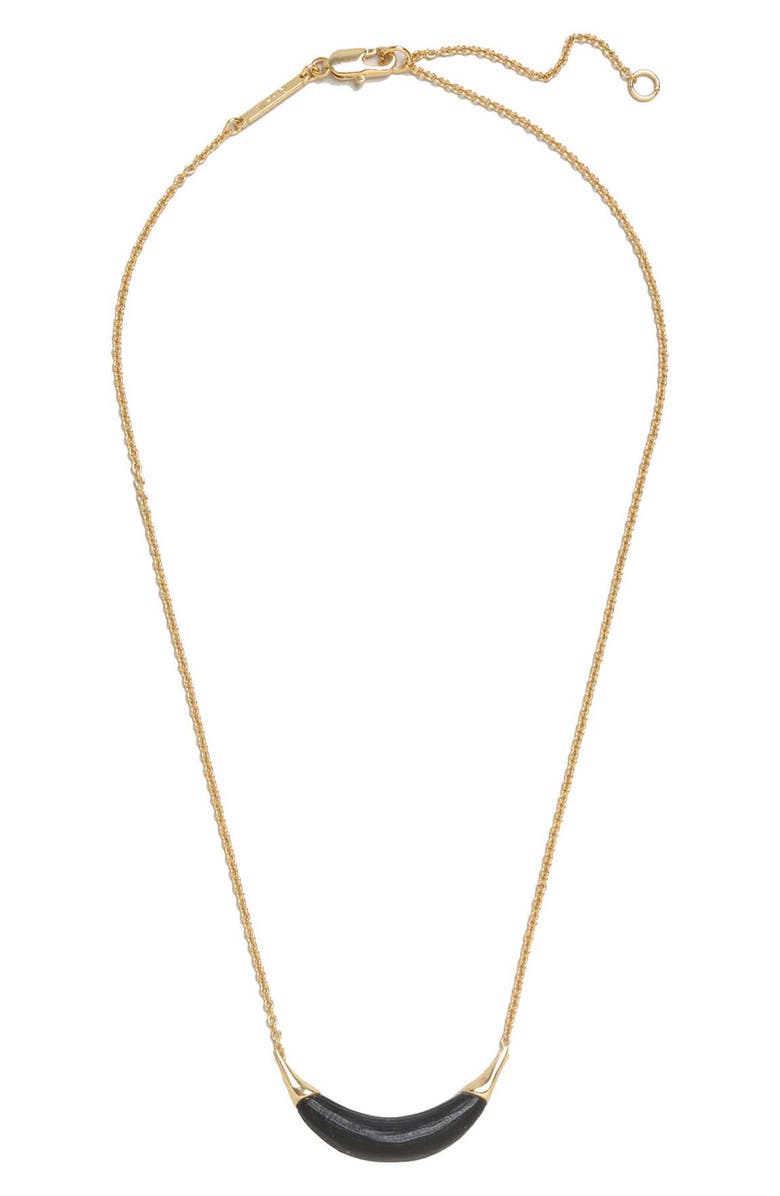 Alexis Bittar Lucite<sup>®</sup> Crescent Pendant Necklace, Main, color, 