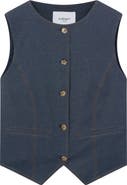 LK Bennett Freya Denim Vest