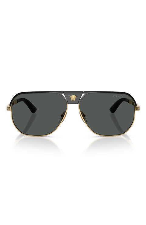 61mm Square Sunglasses