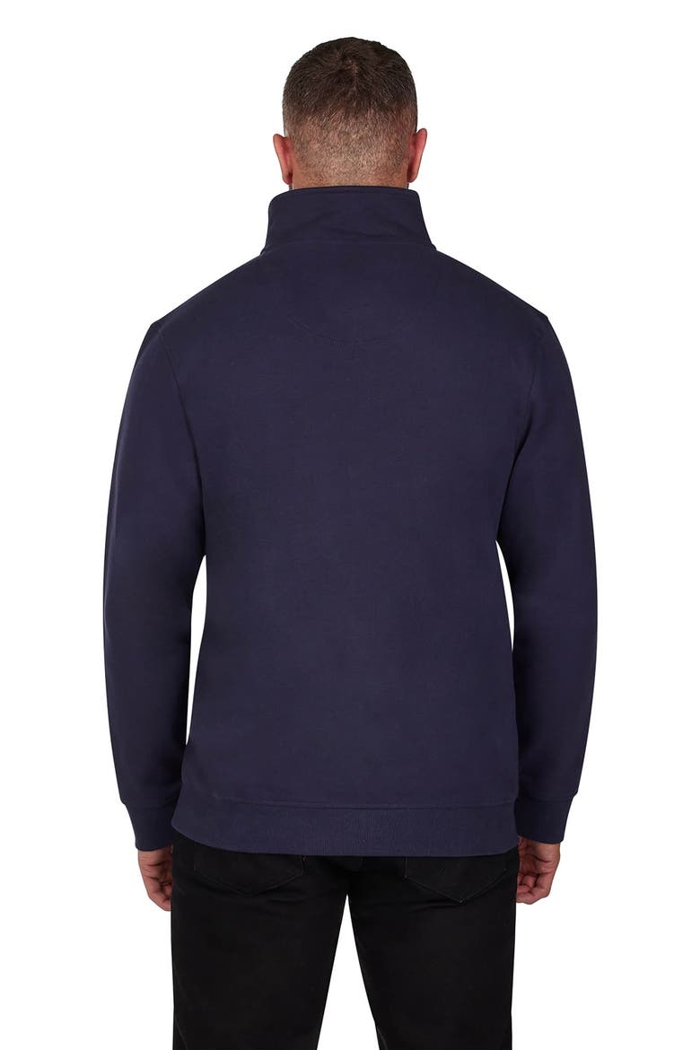 Jersey Quarter Zip Sweat, Alternate, color, Navy
