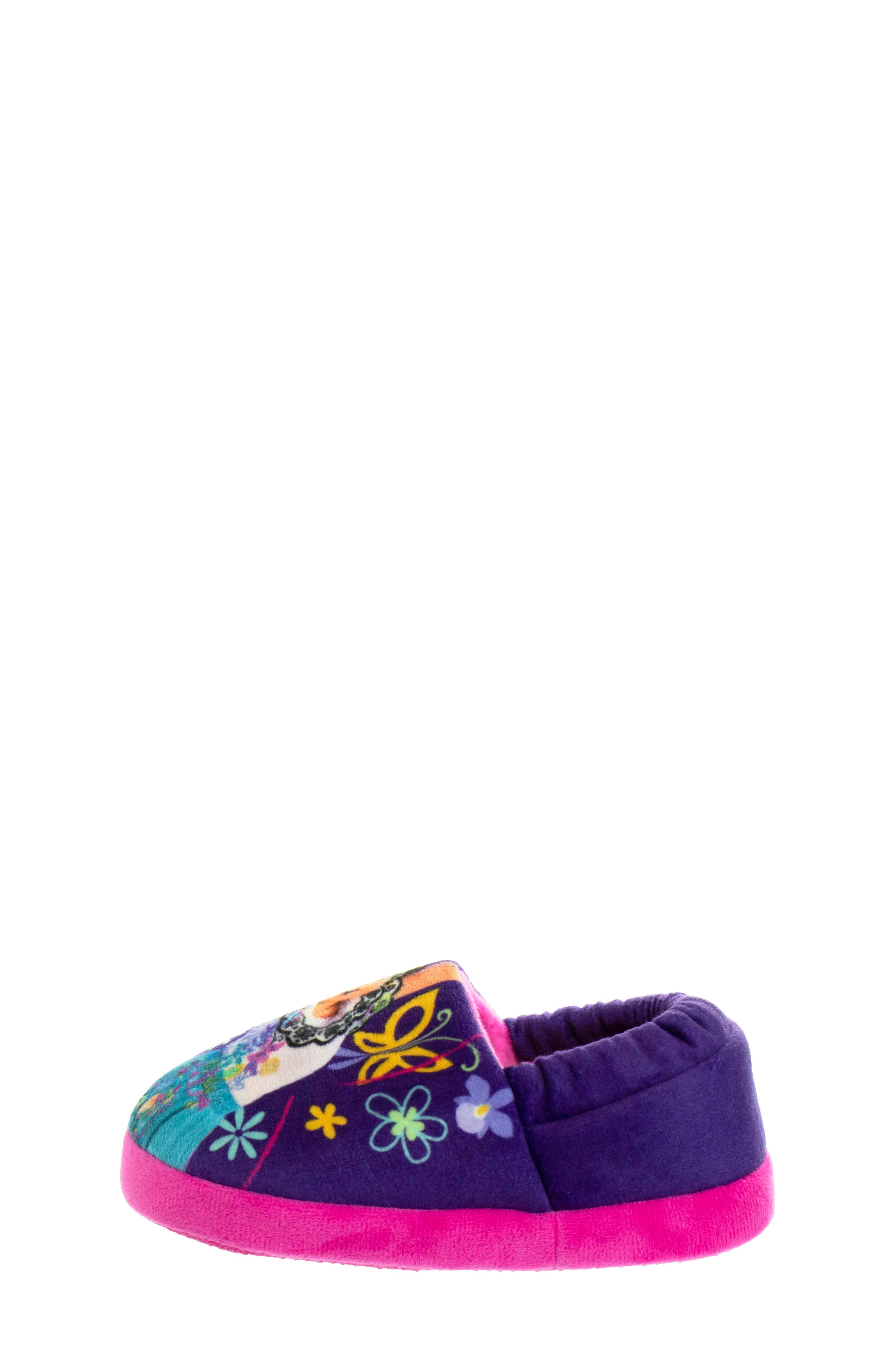 JOSMO Kids' Disney Encanto Slipper, Alternate, color, Dark Purple/Fuchsia