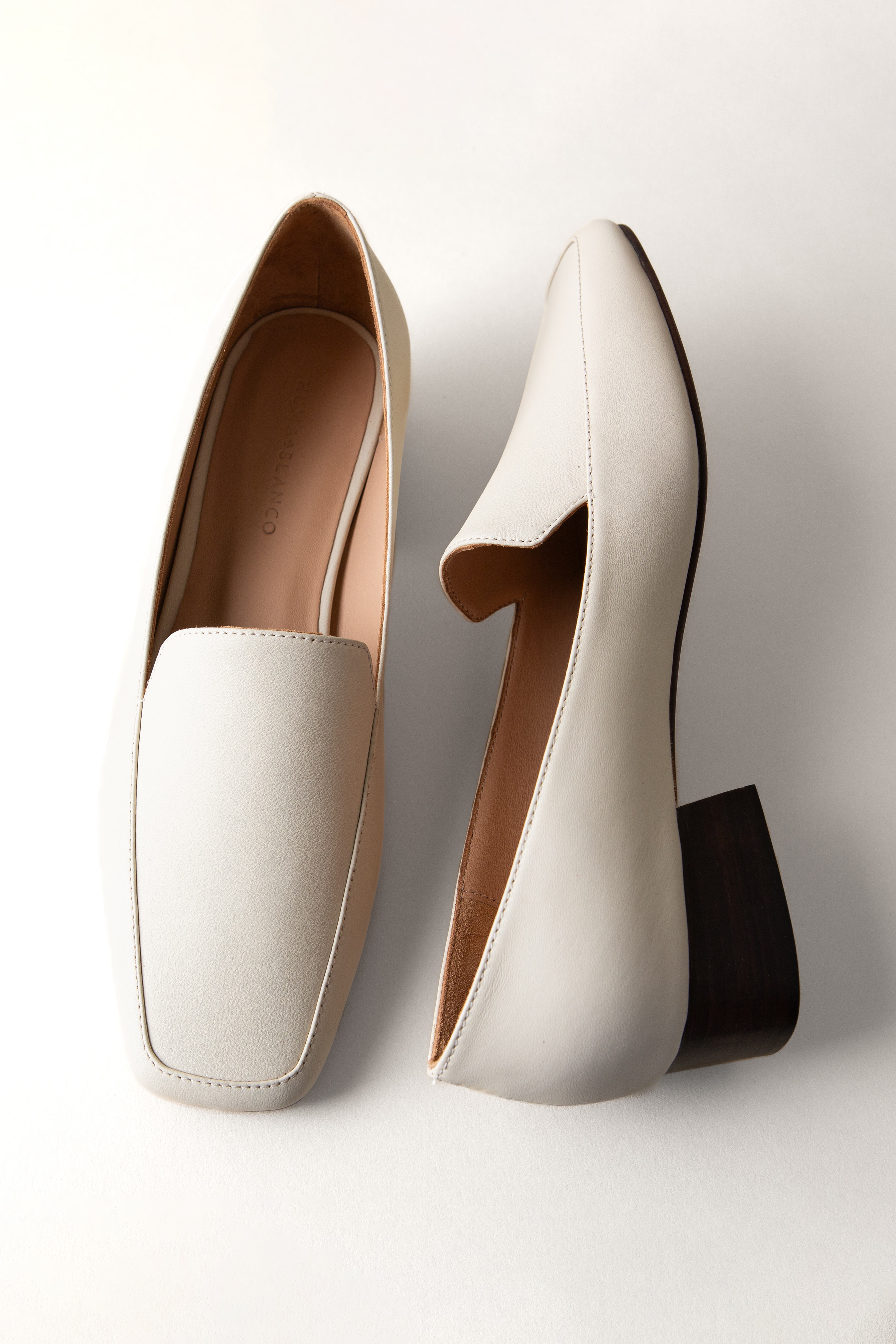 Huma Blanco Charlie Heeled Loafer, Alternate, color, 