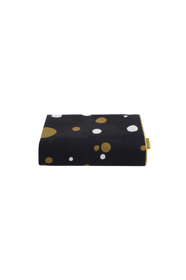 Bubbles Duvet Cover, Main, color, Black & White