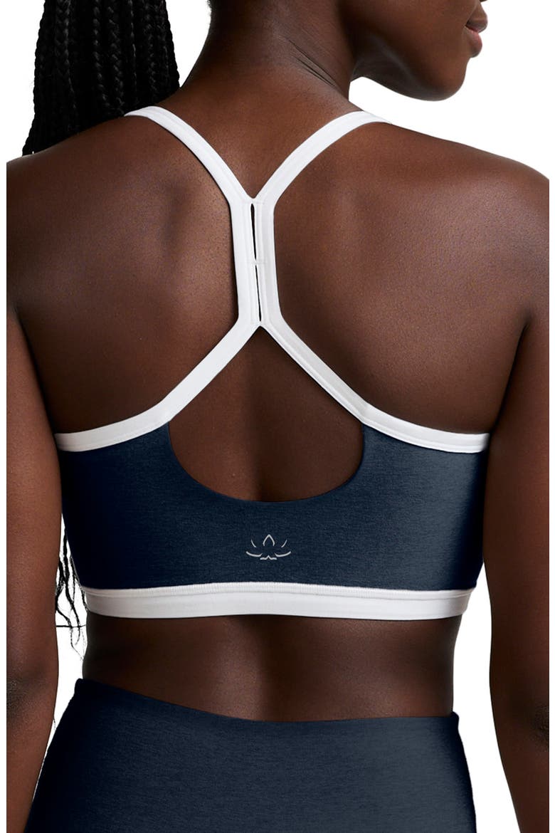 Outline Space Dye Sports Bra, Alternate, color, NOCTURNAL NAVY