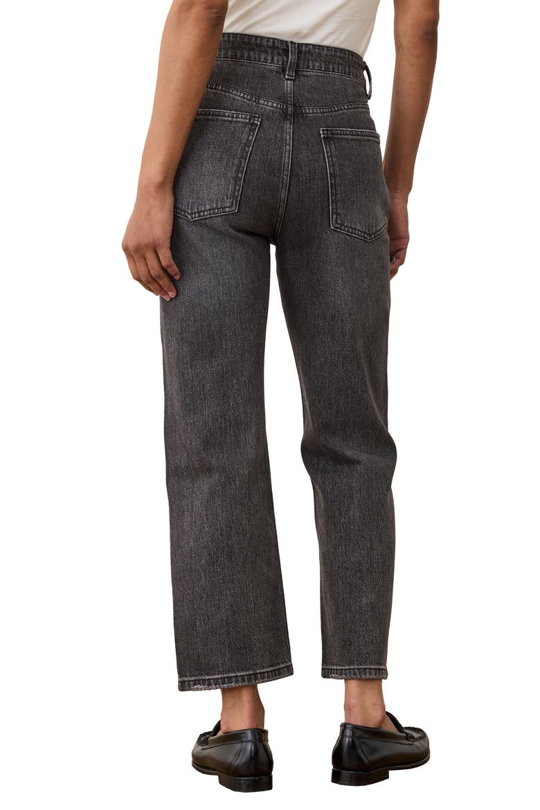 Charlie Ankle Jeans, Alternate, color, WASHED BLACK