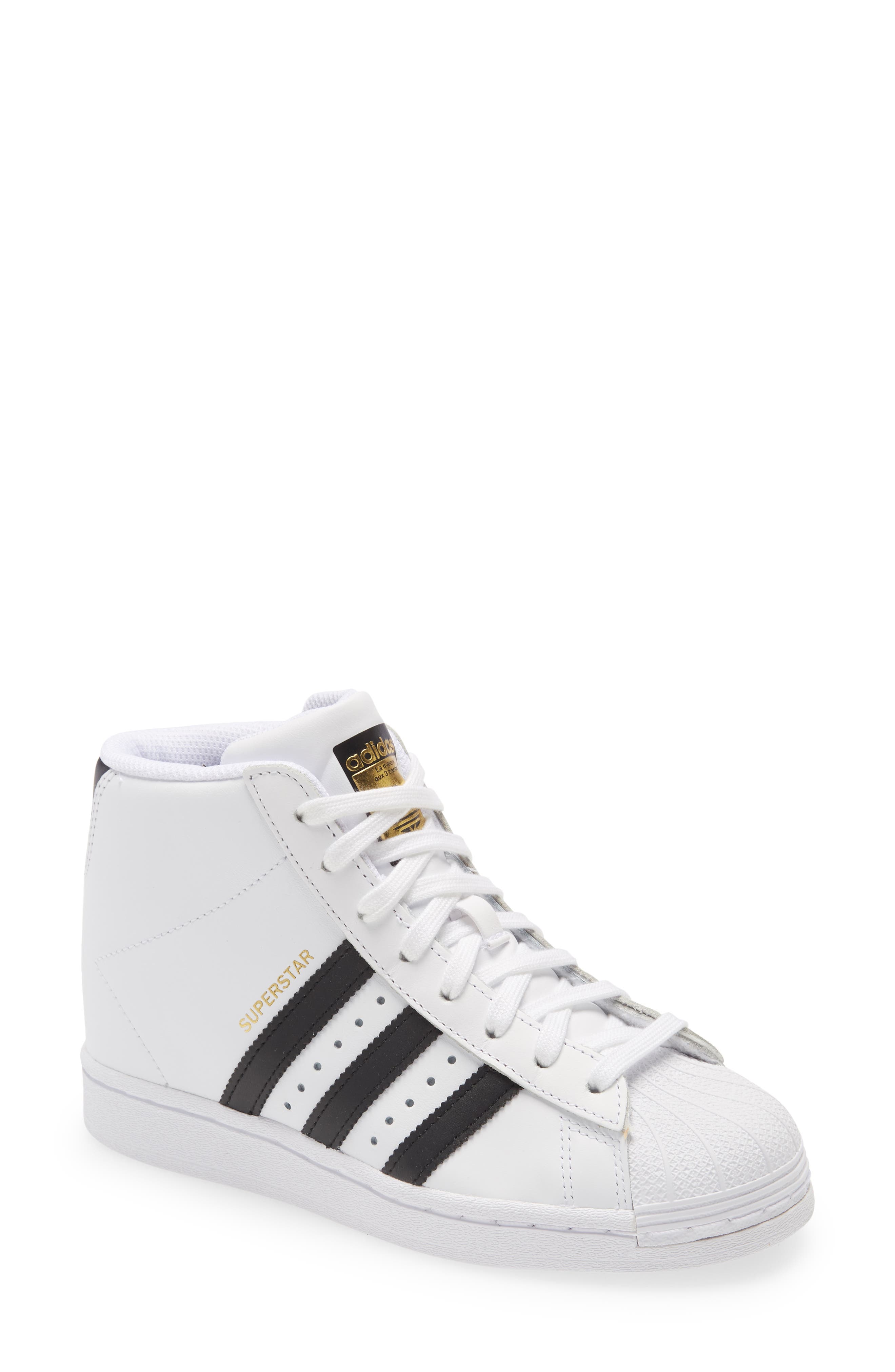 adidas Superstar Up Hidden Wedge Sneaker, Main, color, 
