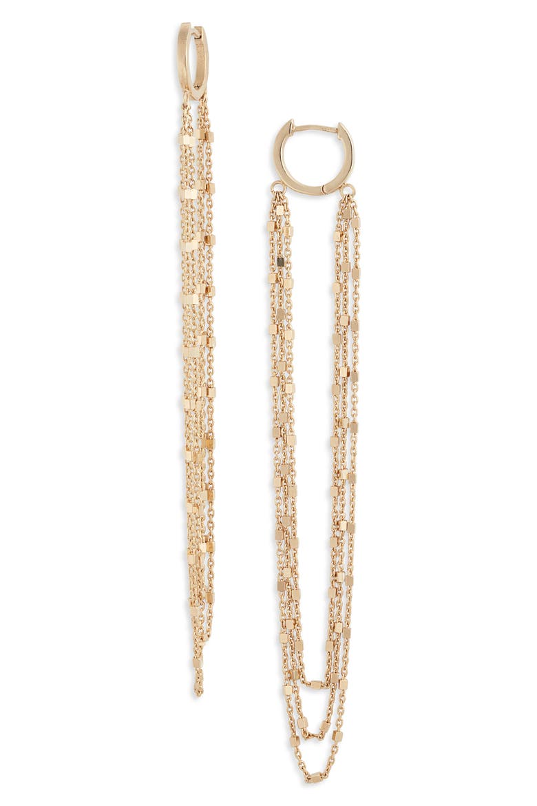 Evie Statement Earrings, Main, color, YELLOW VERMEIL