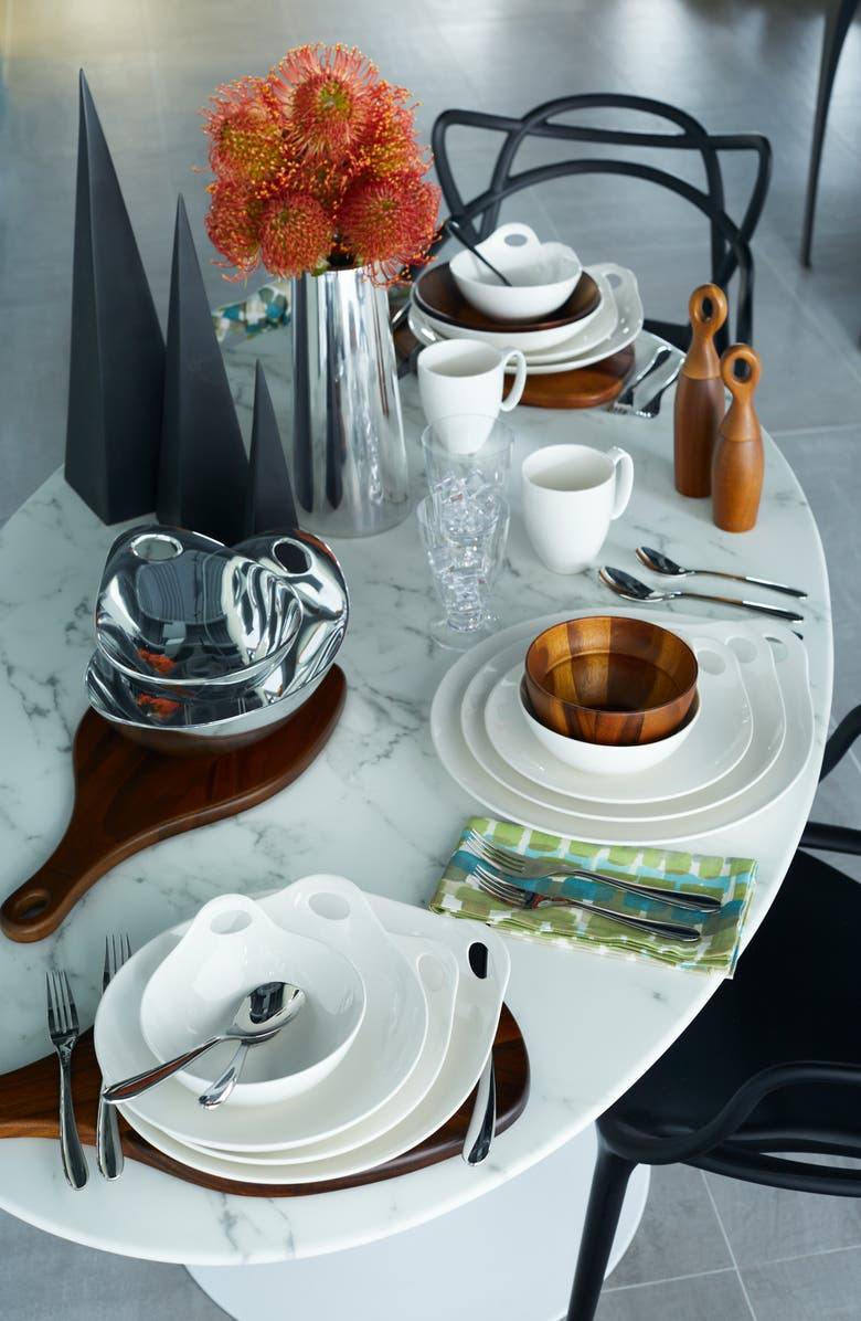 Nambé Portables Wood Cutting Board, Alternate, color, Brown