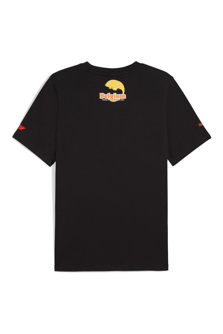 F1 Belgium Cotton Graphic T-Shirt, Alternate, color, PUMA BLACK