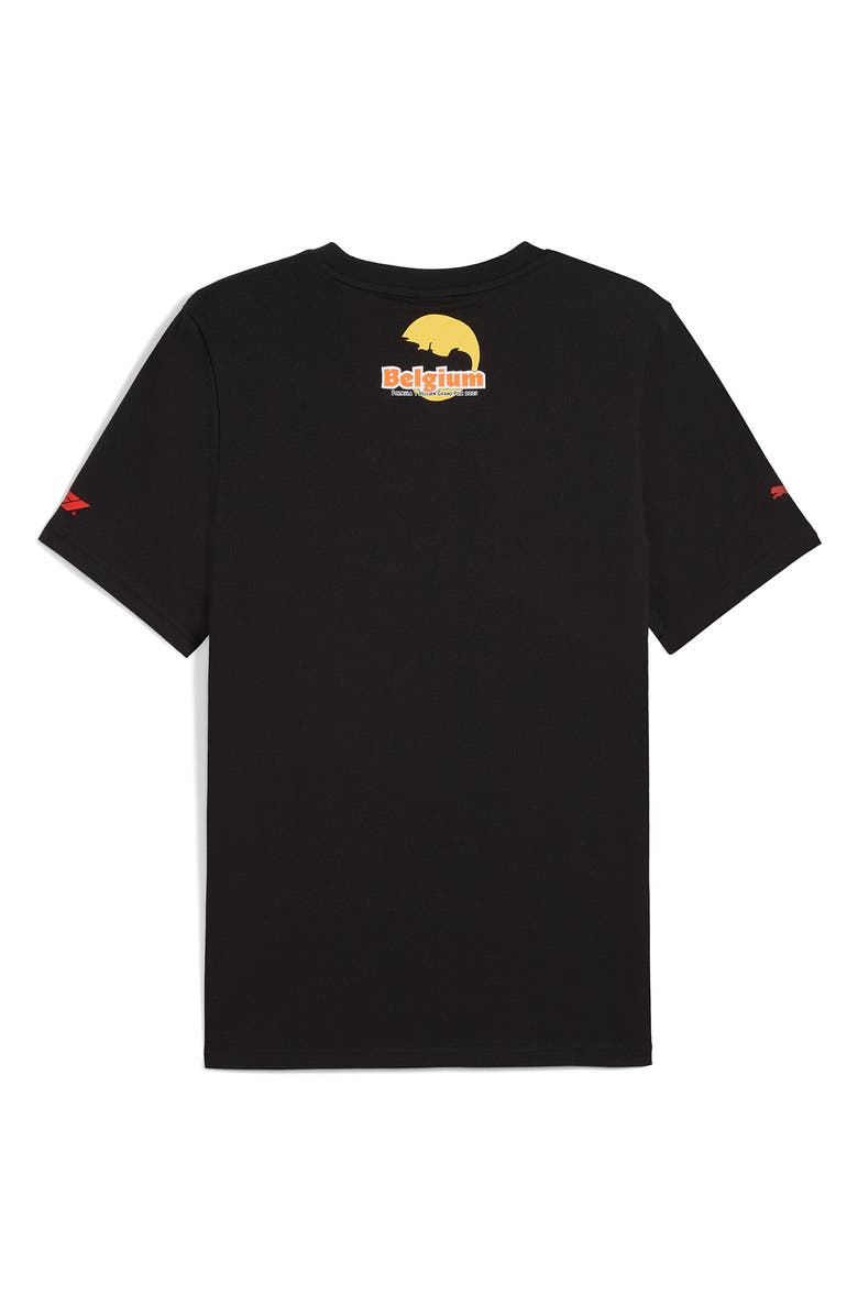 PUMA F1 Belgium Cotton Graphic T-Shirt, Alternate, color, Puma Black