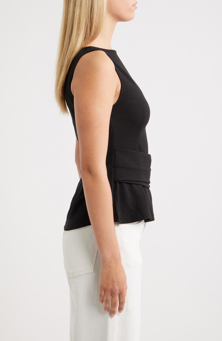 NIKKI LUND Silva Sleeveless Top, Alternate, color, Black