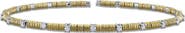 Julianna B. Diamond Station Bangle 14k Yellow Gold