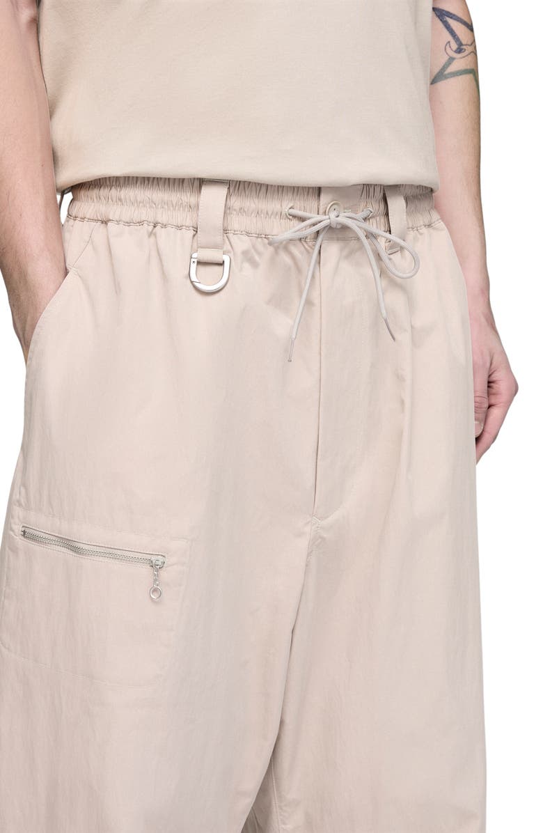 Y-3 Drawstring Straight Leg Pants, Alternate, color, Brown