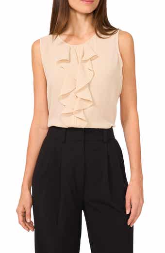Vince Camuto Ruffle Detail Tank