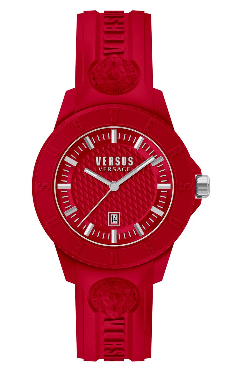 VERSUS Versace Versace Men's Tokyo R Silicone Strap Watch, 43mm x 10.5mm, Main, color,