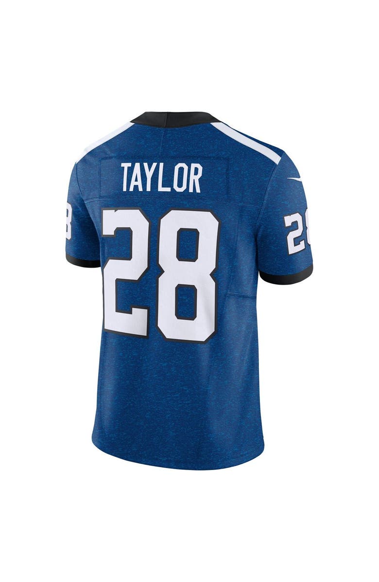 Nike Men's Nike Jonathan Taylor Blue Indianapolis Colts Vapor F.U.S.E. Limited Jersey, Alternate, color, Blue