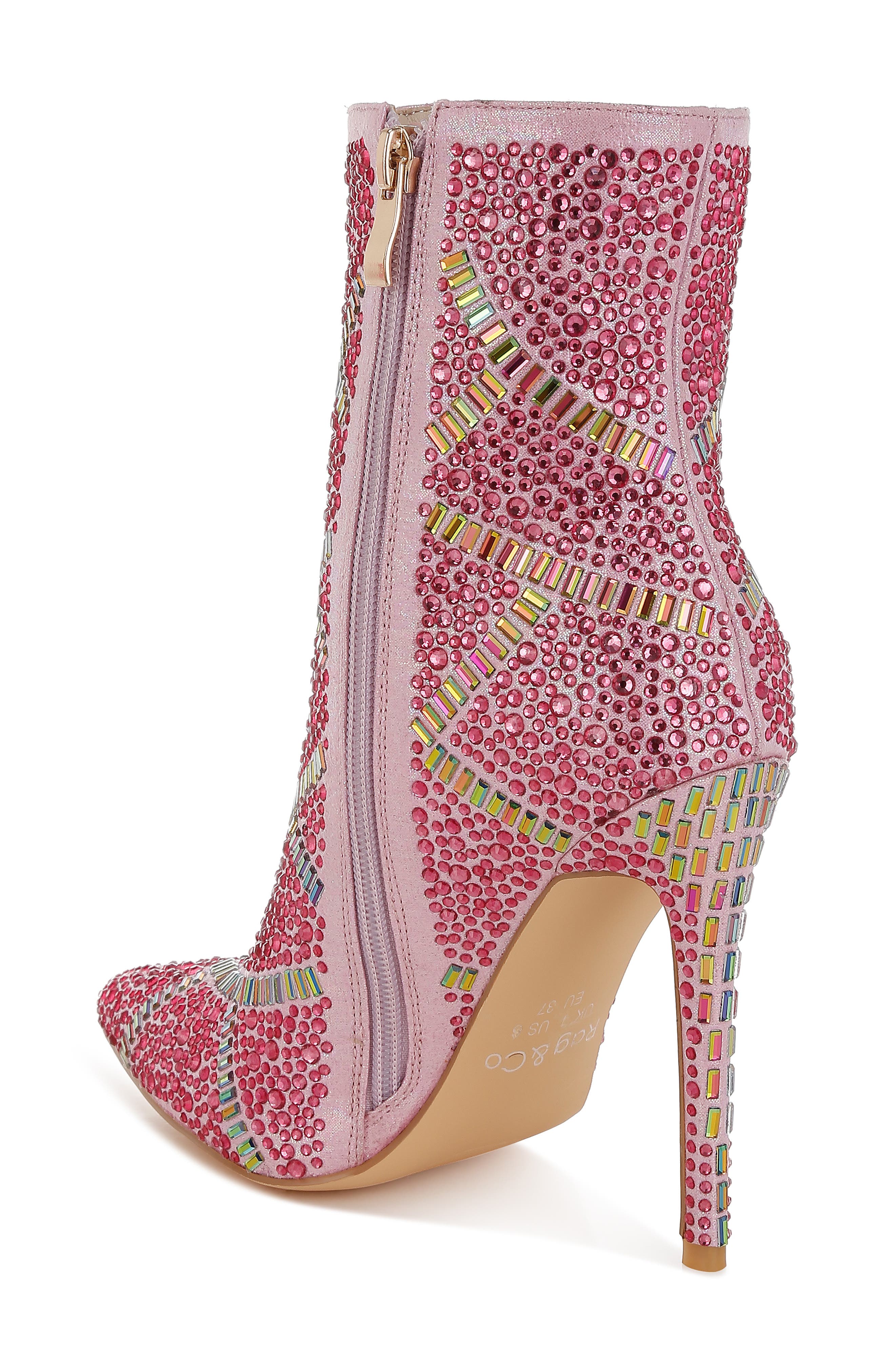 High Roller Water Repellent Pointed Toe Bootie - image 4