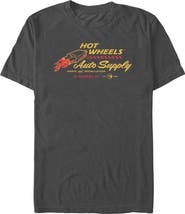 Hot Wheels Men's Auto Supply Vintage Logo Short Sleeve Graphic T-Shirt