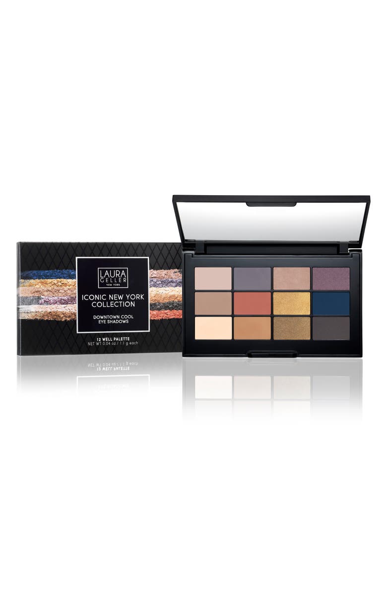 Laura Geller Beauty New York Downtown Cool Eyeshadow Palette, Alternate, color, 